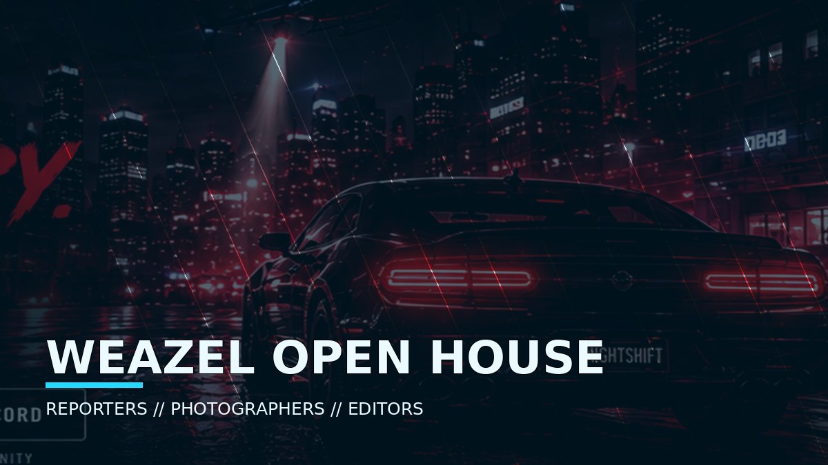 Weazel Newsroom Open House