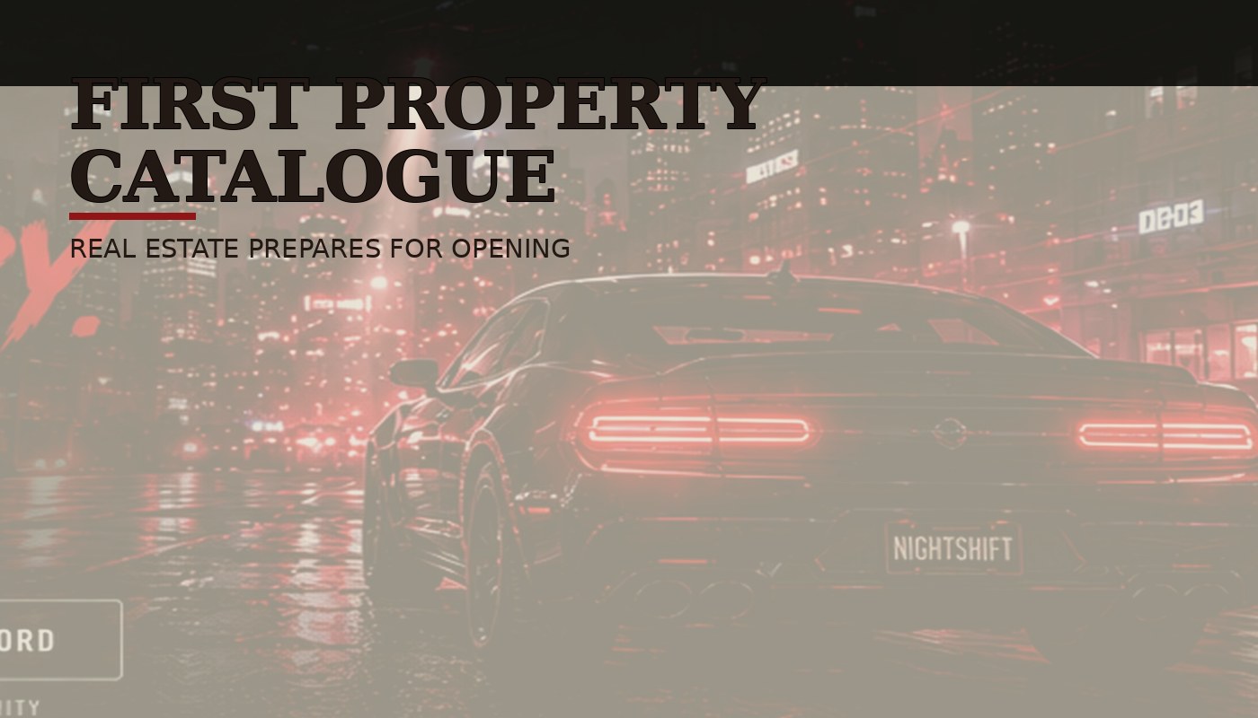 First Property Catalogue Shows How Real Estate Will Create RP