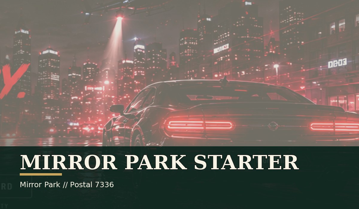 Mirror Park Starter Home