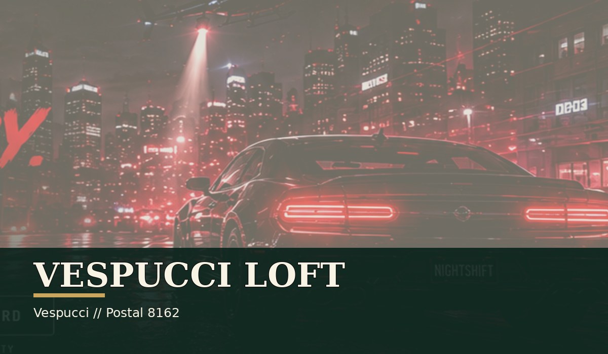 Vespucci Loft Rental